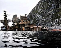 Обломки крейсера Мурманск
