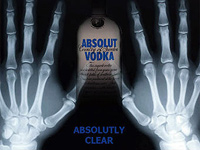 Одна из самых популярных водок в мире - Absolut